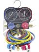 Jayair Manifold Set R134A W/72 Hoses And Couplers Illuminated Jayair