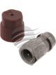 Jayair Adaptor R134A High 1/4 Steel With Schrader Valve And Cap