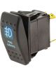 Jaylec Switch Rocker On / Off 12/24V 20A @ 12V Fog Light Symbol Blue