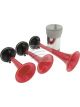 Jaylec Air Horn 12V Triple Trumpets 110Db Inc Relay Compressor