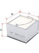 Sakura Fuel Water Separator Fs19605 Bf7912 81-12503-0086 5713908