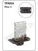 Tridon Heater Fan Resistor