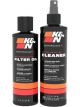 K&N Air Filter Recharger, Cleaner + Squeeze Oil Service Kit [Black