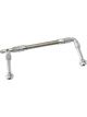Aeroflow Carburettor Dual Inlet Rail -6An Silver