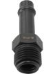 Aeroflow Straight Holley / Stromberg Inlet Fitting Black 5/8