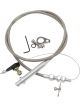 Aeroflow Kickdown Cable w/ Cover & Chrome Ends For GM TH350 Trans