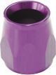 Aeroflow PTFE Hose End Socket -10An Purple