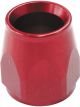 Aeroflow PTFE Hose End Socket -10An Red
