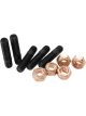 Aeroflow Turbo Stud & Nut Kit M8X1.25Mm
