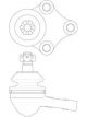 Top Performance Lower Ball Joint