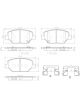 Brembo Ceramic Brake Pads