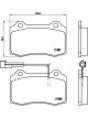 Brembo Ceramic Brake Pads
