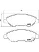 Brembo Ceramic Brake Pads