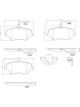 Brembo Ceramic Brake Pads