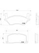 Brembo Ceramic Brake Pads
