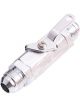 Aeroflow Shut Off Valve -4AN Silver