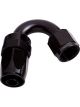 Aeroflow 100 Series Taper 150 Degree Hose End -16AN Black