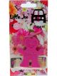 Little Joe Flower Scented Car Air Freshener Pink