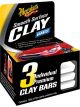 Meguiars Smooth Surface Clay Bar Pack of 3