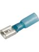 Narva 6.3 x 0.8mm Adhesive Lined Female Blade Terminal Blue Pack of 20