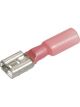 Narva 6.3 x 0.8mm Adhesive Lined Female Blade Terminal Red Pack of 20