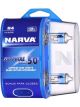 Narva H4 12V 60/55W Sapphire Plus 50 Halogen Headlight Globes Pack 2