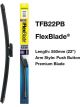 Tridon Wiper Tridon FlexBlade Push Button 550mm 22In
