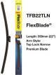 Tridon Wiper Tridon FlexBlade Top Lock Narrow 550mm 22In