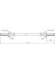 IBS Brake Hose 680mm