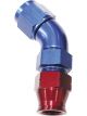 Aeroflow 45 Degree Tube to Female AN Adapter 3/8