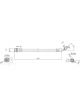 IBS Hydraulic Hose For Suzuki Grand Vitara JT 2008