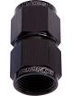 Aeroflow Straight Female Swivel Coupler -8AN Black