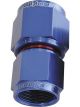Aeroflow Female Swivel Coupler Reducer -10AN to -12AN Blue