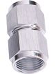 Aeroflow Straight Female Swivel Coupler -10AN Silver