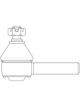 IBS Tie Rod End Left Fits Daihatsu Delta DV23-28