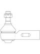 IBS Tie Rod End For Toyota Corolla AE80 82 MR2