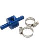 Aeroflow Inline 5/16 Inch Barb Adapter With 1/8 Inch Port Blue