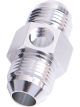 Aeroflow Straight Male to Male With 1/8 Inch Port -10AN Silver