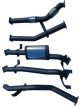 Hulk 4x4 Stainless Steel Exhaust Kit For Landcruiser 79 Ser Non-DPF