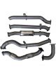 Hulk 4x4 Stainless Steel Exhaust Kit For Landcruiser 79 Ser Non-DPF