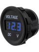 Hulk 4x4 DC Voltmeter Illumination Colour Blue 12 - 24 Volt DC