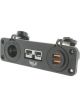 Hulk 4x4 Triple Flush Mount Housing 50A Ando Style Plug Acc Socket Usb