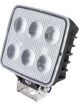Hulk 4x4 35 Watts LED Square Worklamp Flood Beam – 60° Wide 9 – 36 Volt