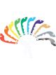 Alemlube iTags Pour Lid Handle Set For iCan Drum Lids 10 Colours