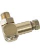 Alemlube 6mm Tube x Male 1/40 Bsp Elbow Rotary Coupling