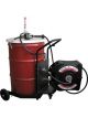 Alemlube Mobile Oil Kit With On/Off Control Valve and Hose Reel 