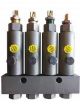 Alemlube Beka BL-1 Series Four Stage Grease Injector Manifold 