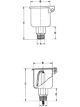 Alemlube Oil Hole Cover Style D 1/4