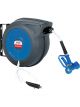 Alemlube Hot Water Hose Reel w/ Washdown Gun. 20m x 10mm Polymer Hose