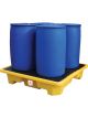 Alemlube Stackable 4 Drum Spill Container Holds 4 x 205L Drums